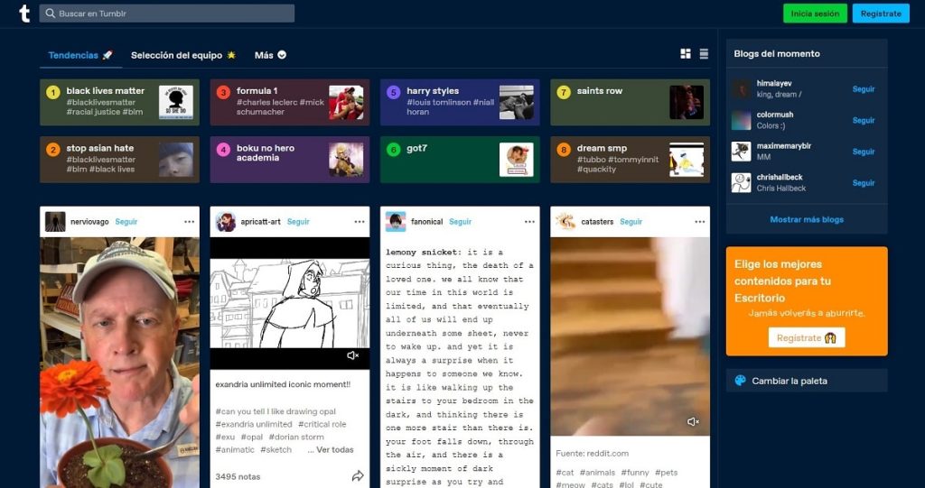 Tumblr 网页版入口是什么? - IPet博客