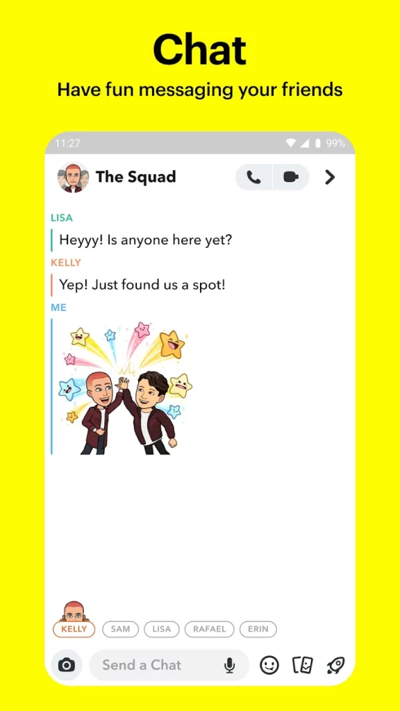 Snapchat 截图2